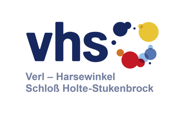 Logo VHS Verl Harsewinkel Schloß Holte-Stukenbrock